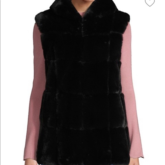 Belle fare faux fur vest Clearance